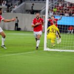Ryan Reynolds Instagram - Massive thanks to @manchesterunited for the incredible opportunity to play against a legendary Premier league side. 🤯 ❤️ But Jesus…. not worth losing Paul Mullin. F’n Brutal. @wrexham_afc