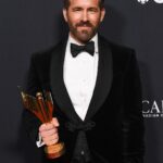 Ryan Reynolds Instagram - Thank you @thecdnacademy for this incredible honour tonight. The day started with a visit to @sickkidsvs with the always magical, @lcharendoff — and finished in a fancy tux, surrounded by some of the smartest, most innovative Canadian artists — all under one roof. I was gobsmacked and emotional as all hell. Styling by: @ilariaurbinati Tuxedo by: @ralphlauren ✂️: @serafinosays 🕰️: @la_californienne Pearls: @marlaaaron 📷: @georgepimentel1