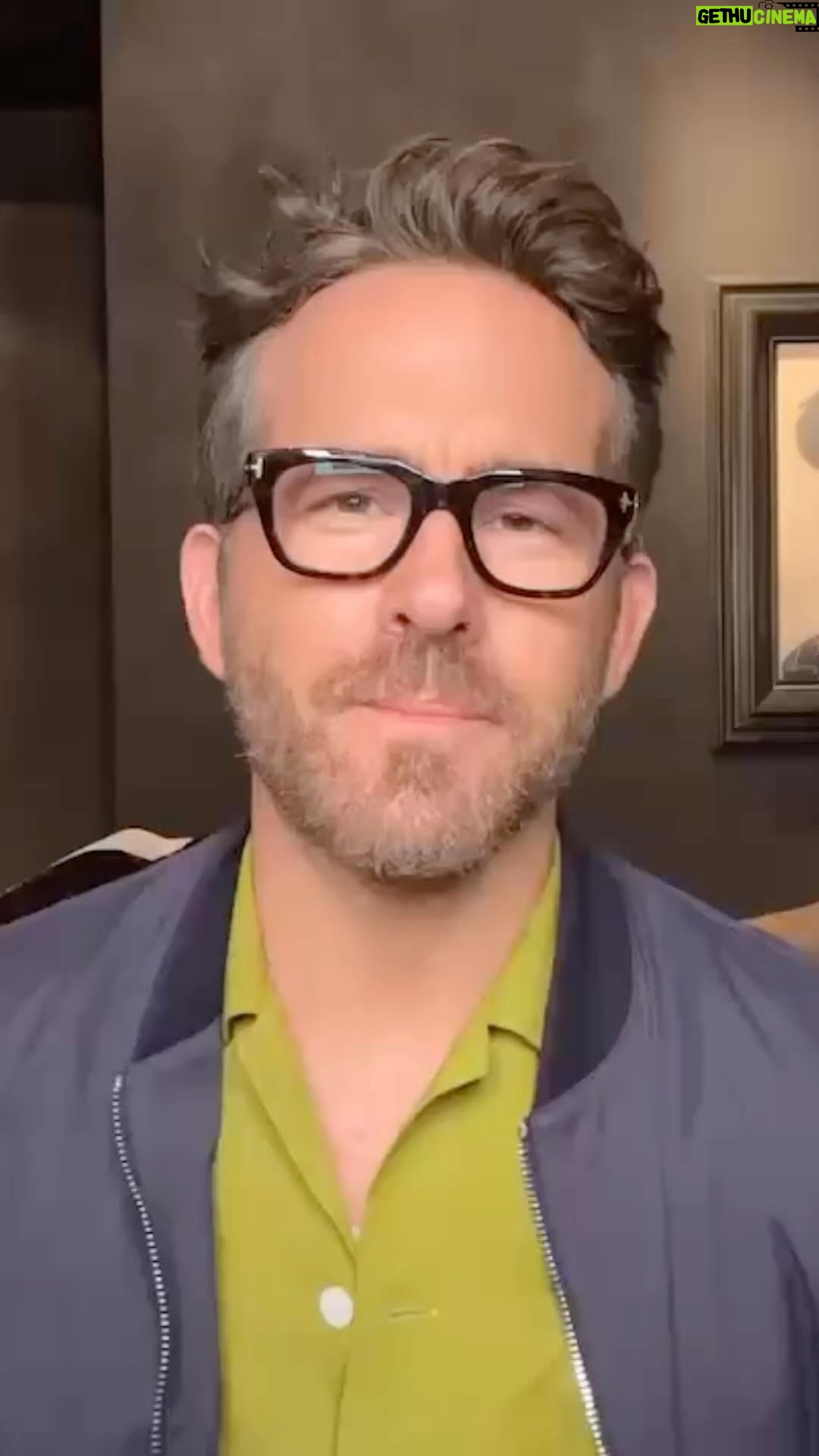 Ryan Reynolds Instagram - For Hugh-r consideration.