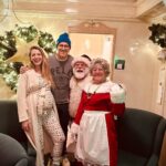 Ryan Reynolds Instagram - We met Jessica Claus and her husband on the Polar Express. She was everything I’d always dreamed since I was a kid. She smelled like cinnamon buns and sangria. 🎄