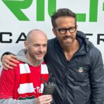 Ryan Reynolds Instagram - Everything I own smells like champagne, beer and grass. I’m still somewhere between giggling and sobbing. This town and this sport is one of the most romantic things on earth. Thank you, @wrexham_afc ⚔️🏴󠁧󠁢󠁷󠁬󠁳󠁿⚔️