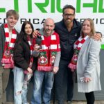 Ryan Reynolds Instagram - Everything I own smells like champagne, beer and grass. I’m still somewhere between giggling and sobbing. This town and this sport is one of the most romantic things on earth. Thank you, @wrexham_afc ⚔️🏴󠁧󠁢󠁷󠁬󠁳󠁿⚔️