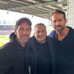 Ryan Reynolds Instagram - Everything I own smells like champagne, beer and grass. I’m still somewhere between giggling and sobbing. This town and this sport is one of the most romantic things on earth. Thank you, @wrexham_afc ⚔️🏴󠁧󠁢󠁷󠁬󠁳󠁿⚔️