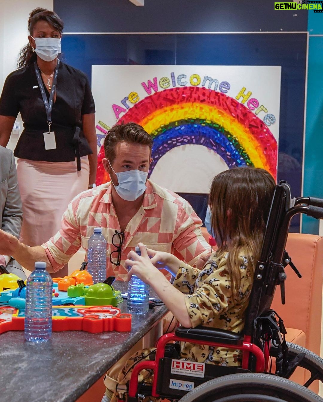 Ryan Reynolds Instagram - Thank you @thecdnacademy for this incredible honour tonight. The day started with a visit to @sickkidsvs with the always magical, @lcharendoff β and finished in a fancy tux, surrounded by some of the smartest, most innovative Canadian artists β all under one roof. I was gobsmacked and emotional as all hell. Styling by: @ilariaurbinati Tuxedo by: @ralphlauren βοΈ: @serafinosays π°οΈ: @la_californienne Pearls: @marlaaaron π·: @georgepimentel1