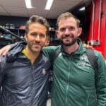 Ryan Reynolds Instagram - Two unbelievable days of Wrexham football. Nearly 20,000 people passed through the gates of the Racecourse Ground. @wrexham_afc won — but the main event was @wrexhamafcwomen winning it all and hoisting the big shiny trophy. These women played their guts out and @robmcelhenney and I couldn’t be prouder or more choked up.