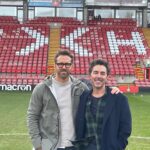 Ryan Reynolds Instagram - When @robmcelhenney and I got into this it all felt so impossible. But impossible is @wrexham_afc’s favourite colour. That was one of the most exciting things I’ve EVER seen. Thank you each and every Wrexham supporter who came out and aimed your heart at that pitch tonight ⚔️🏴󠁧󠁢󠁷󠁬󠁳󠁿⚔️