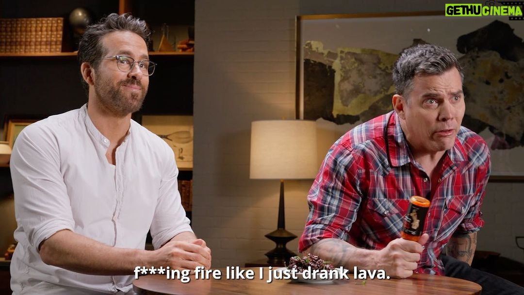 Ryan Reynolds Instagram - Don’t worry, we had a full medical team on standby in case @steveo accidentally got a piece of pepper on me during this @wearemntn demo. Safety first.