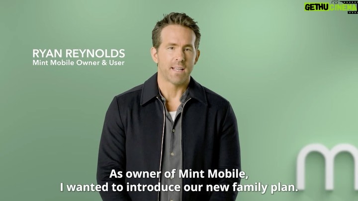 Ryan Reynolds Instagram - Introducing the @mintmobile Family Plan. It’s like sharing a Netflix account, only legal. @robynlively