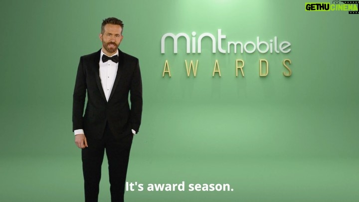 Ryan Reynolds Instagram - Highlights from the @mintmobile awards. (Cut from air due to time. Also, interest)