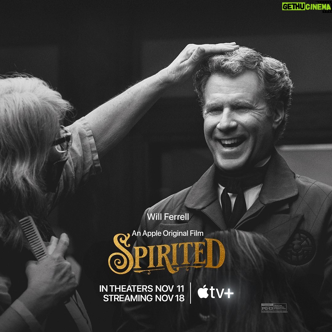 Ryan Reynolds Instagram - It started as the hokey-pokey. Then things escalated. Spirited on @appletv November 18.