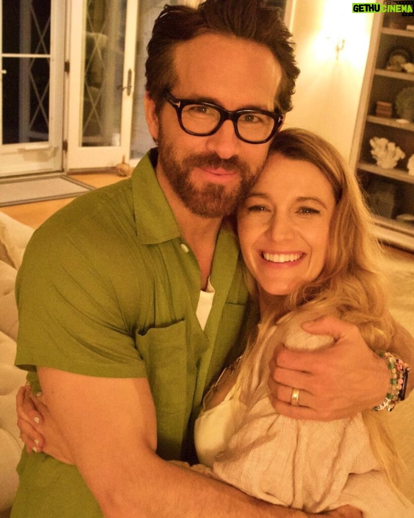 Ryan Reynolds Instagram - Happy Birthday, @blakelively. You’re spectacular. I’m not sure if you were born or invented. Also, thank you for urging me to leave the house every now and again. ❤️