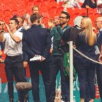 Ryan Reynolds Instagram - Wembley Stadium. Like nothing else… Once again @Wrexham_AFC supporters gave their last drop of blood to this club. Congrats @bromleyfc who played their damn hearts out. Onto the the semi finals this Saturday. LFG #WxmAFC P.S. Watching the match with @DavidBeckham was NEXT LEVEL. @robmcelhenney, #WillFerrell and I gave him fresh perspective on the sport, along with some simple, no fuss style tips.