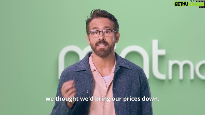 Ryan Reynolds Instagram - Paying less for @MintMobile is easier done than said.