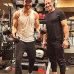 Ryan Reynolds Instagram - As I get ready to shove myself into Deadpool’s Big Red Body Condom™️ again, I have to aim the light at @donsaladino. My body’s been pretty fucked from years of stunts and being more competitive than my bones and ligaments had ambition for. I push things too far sometimes. I mean, I push things too far ALL the time. Moderation’s never really been my friend. But thankfully Don has! He’s always been there to help me get back to functionality. Mentally and physically. I realize how privileged I am to work with someone like him. I don’t do this stuff alone. I don’t take it for granted. I knew getting back to where I needed wasn’t gonna be easy. And adding three months of strike limbo in the middle certainly didn’t help. Anyway… Thanks Don. Here’s to the home stretch. #MaximumEffort ❤️⚔️ 📸: my instagram boyfriend, @blakelively