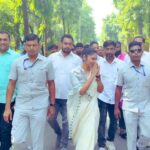 Saayoni Ghosh Instagram - Peaceful protest of TMC in Rajghat.