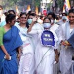 Saayoni Ghosh Instagram - Our party, the @aitcofficial has placed itself above any bill to ensure Woman empowerment. It gave its women their rightful representation, be it the Vidhan Sabha elections, local body elections, or very recently in lok Sabha 2019, where 41% women candidates contested from Bengal. Similarly women party workers have played key roles in organisation building & have been entrusted with posts of great significance. We are a proud political organisation of NariShakti & a proud government of Kanyashree run by the ONLY Female Chief Minister of INDIA. Letting women lead from the front always comes very organically to our leaders, @mamataofficial & @abhishekaitc