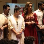 Saayoni Ghosh Instagram - Today at the press conference of #AbarProloy at Hyatt. Streaming on Zee 5 Bangla from 11th August!