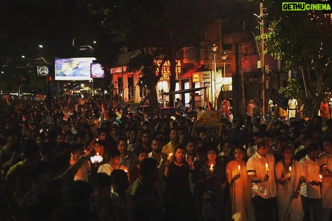 Saayoni Ghosh Instagram - Candle March & protest meeting in solidarity with Manipur by WBTMYC.