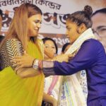 Saayoni Ghosh Instagram – 21stJuly #ShahidDivas prastuti sabha at Maniktala Vidhansabha in presence of senior & youth leadership.