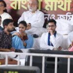 Saayoni Ghosh Instagram - "A leader takes people where they want to go. A great leader takes people where they don't necessarily want to go, but ought to be." #Day4dharna #ReleaseBengalsFunds #rajbhavanabhijaan