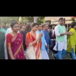Saayoni Ghosh Instagram - Attending Protest March & public meeting organised by purba Bardhaman Trinamool Youth Congress in presence of respected district leaders, honourable MLA’s, Ministers & other public representatives.