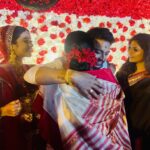 Saayoni Ghosh Instagram - It’s official bibaho diaries! happy weddingsss @i_sauravdas @darshanabanik ❤️