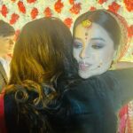 Saayoni Ghosh Instagram - It’s official bibaho diaries! happy weddingsss @i_sauravdas @darshanabanik ❤️