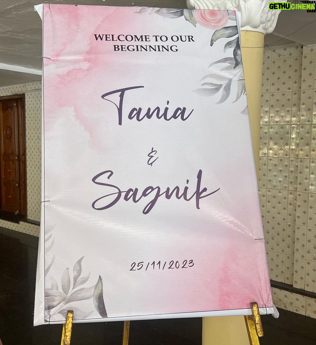 Saayoni Ghosh Instagram - Best friend’s new beginning…💕✨ @taniateethomas ❤️ @shug_neek