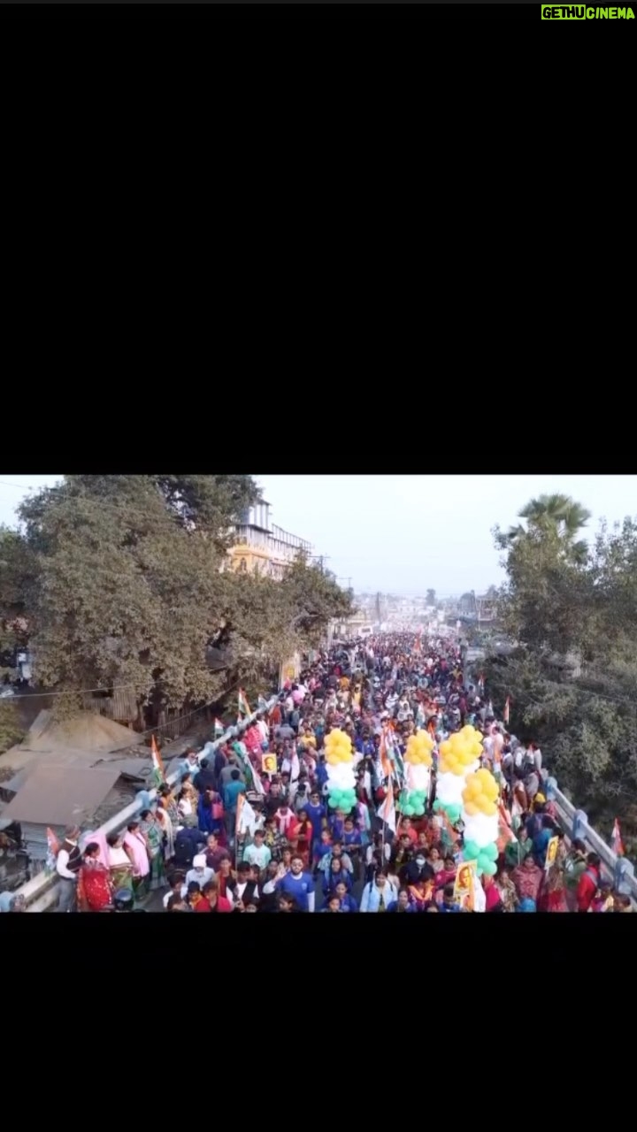 Saayoni Ghosh Instagram - Attending Protest March & public meeting organised by Pashchim Midnapore Trinamool youth congress, Ghatal organisational district in presence of respected district leaders.