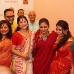 Saayoni Ghosh Instagram – Twas all about shindoor khela…❤️