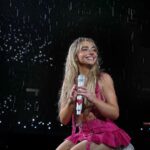 Sabrina Carpenter Instagram - i loved singing in the rain with you Rio. see you this weekend São Paulo💞