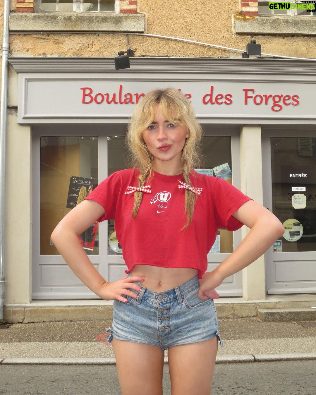 Sabrina Carpenter Instagram - dtf (down to france)