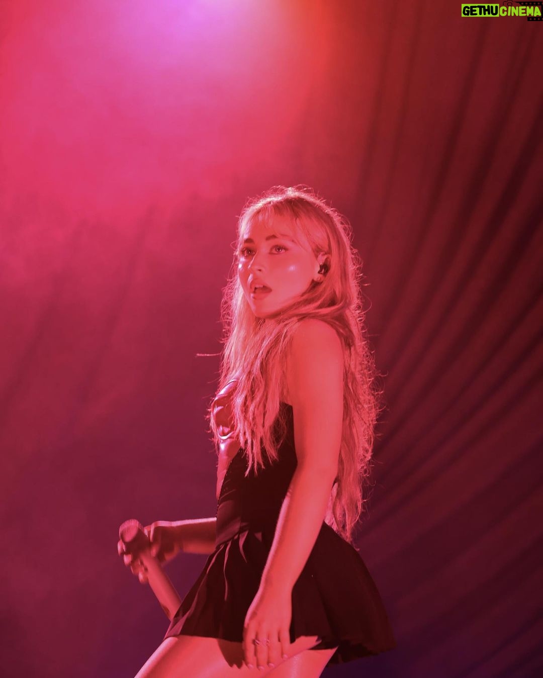 Sabrina Carpenter Instagram - london, birmingham, newport you guys are all soooo leng. ily u are making this the best tour ever 💌 London, United Kingdom