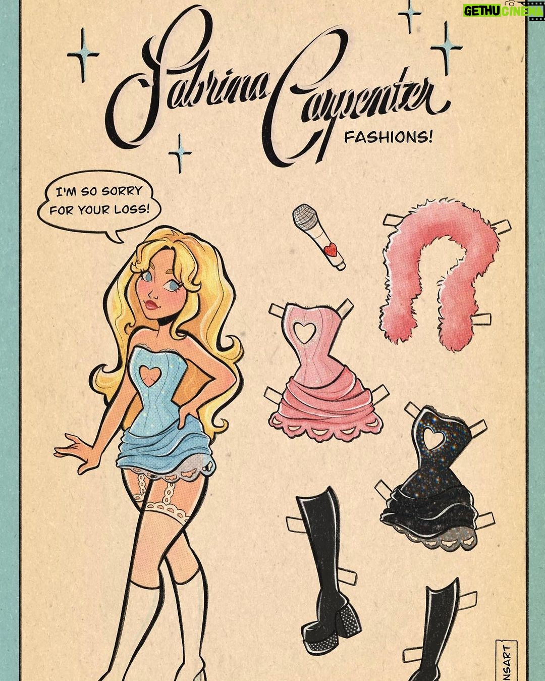 Sabrina Carpenter Instagram - had to get this out of my system