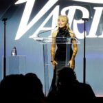 Sabrina Carpenter Instagram - @variety thank you for the rising star award💫 felt so honored to be in a room with so many people i respect and admire.