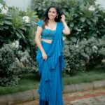 Sadha Instagram - Been a while! 🧿💚 Outfit @poojakankariyaofficial Jewellery @kushalsfashionjewellery Styled by @harinireddym Pc @akhileshrupaji_chronicle #sadd #picsoftheday