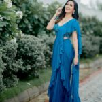 Sadha Instagram - Been a while! 🧿💚 Outfit @poojakankariyaofficial Jewellery @kushalsfashionjewellery Styled by @harinireddym Pc @akhileshrupaji_chronicle #sadd #picsoftheday