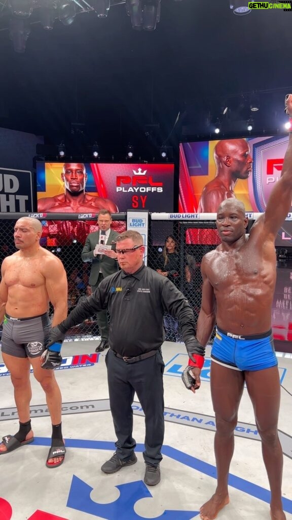 Sadibou Sy Instagram - The quest for double champ status continues for @sadibousy as he advances to the #PFLWorldChampionship #PFLPlayoffs | LIVE NOW 🇺🇸 ESPN+