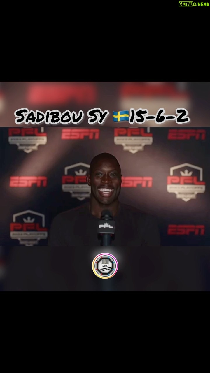 Sadibou Sy Instagram - Always good to talk with @sadibousy at PFL media day | Millz asked him about his viral knockout last fight if anything changed the last two fights snce training with @xcmma “ I found my true potential and worked on my weaknesses now I’m dangerous” @sadibousy