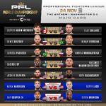 Sadibou Sy Instagram - Your updated @pflmma card for Washington D.C. ✅ #PFLWorldChampionship | November 24 | Live on DAZN in select territories 🌎