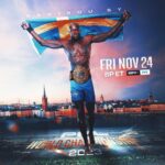 Sadibou Sy Instagram - 𝗧𝗵𝗲 𝗦𝘄𝗲𝗱𝗶𝘀𝗵 𝗗𝗲𝗻𝘇𝗲𝗹 ready for an encore @sadibousy eyes his second PFL Welterweight World Title 🏆🏆 [Friday, November 24th |🎟️in bio | #PFLWorldChampionship]