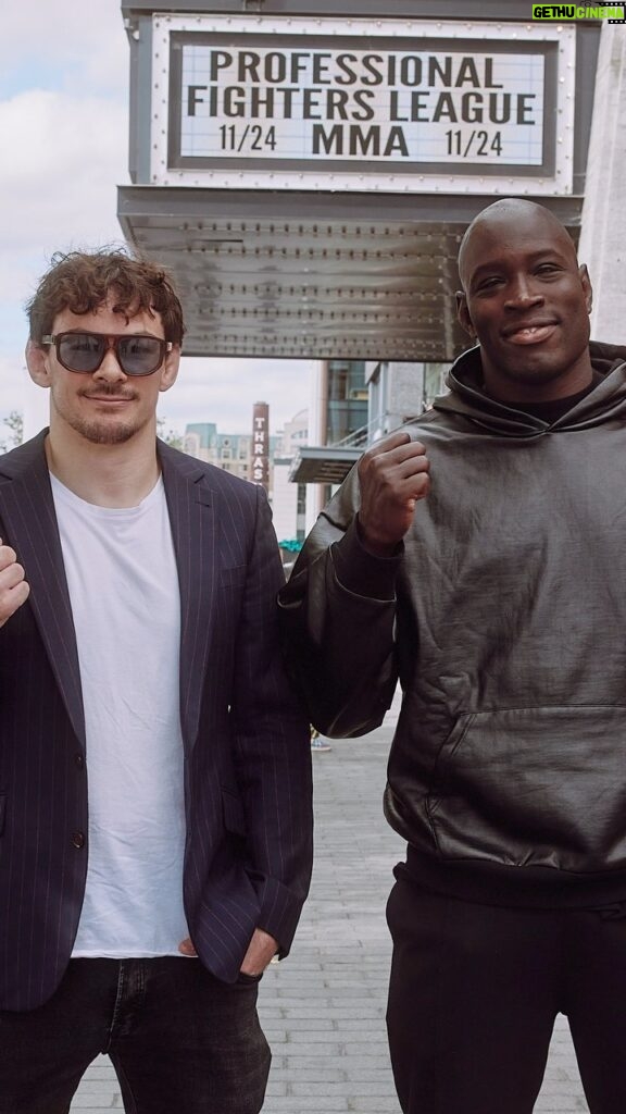 Sadibou Sy Instagram - #PFLWorldChampionship Media Day ✅ @oliaubin, @sadibousy & @jstirn27 get familiar with where all the action will go down on November 24th 🔜🏆