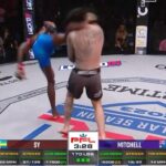 Sadibou Sy Instagram - One word to describe Sadibou Sy’s 2023 @pflmma season? 𝗥𝗨𝗧𝗛𝗟𝗘𝗦𝗦 ☠️ #PFLWorldChampionship, November 24, live on DAZN in select international territories 🌍