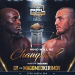 Sadibou Sy Instagram - 𝟮𝟬𝟮𝟮 𝗣𝗙𝗟 𝗪𝗲𝗹𝘁𝗲𝗿𝘄𝗲𝗶𝗴𝗵𝘁 𝗪𝗼𝗿𝗹𝗱 𝗖𝗵𝗮𝗺𝗽𝗶𝗼𝗻 🆚 𝟮𝟬𝟭𝟴 𝗣𝗙𝗟 𝗪𝗲𝗹𝘁𝗲𝗿𝘄𝗲𝗶𝗴𝗵𝘁 𝗪𝗼𝗿𝗹𝗱 𝗖𝗵𝗮𝗺𝗽𝗶𝗼𝗻 Who secures their second PFL Welterweight World Title in this rematch between old foes @sadibousy and @mmagomedkerimov 🏆💰 Let’s hear it👇
