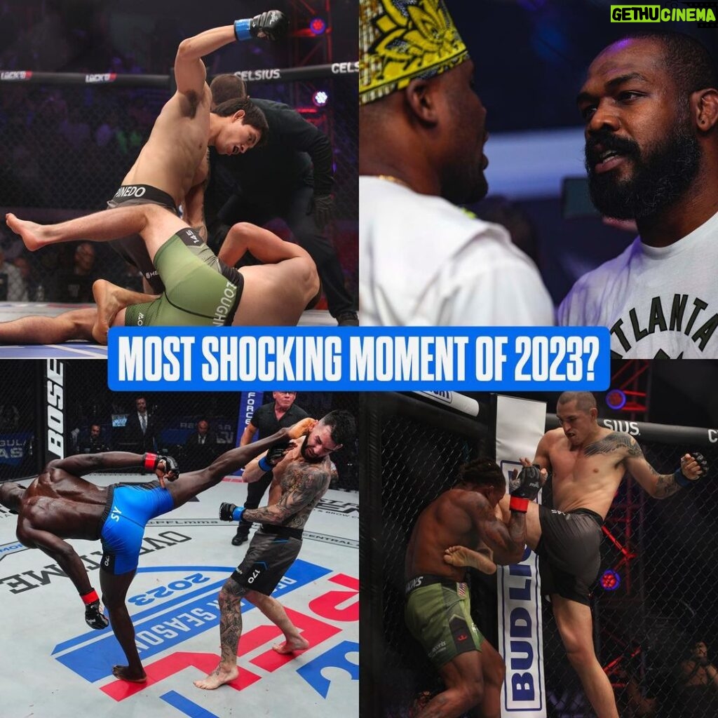 Sadibou Sy Instagram - On the road to the #PFLWorldChampionship 🔜🏆💰 2023 has delivered many jaw dropping moments. Which moment has been the 𝙈𝙊𝙎𝙏 𝙎𝙃𝙊𝘾𝙆𝙄𝙉𝙂 so far? Let’s hear it 👇