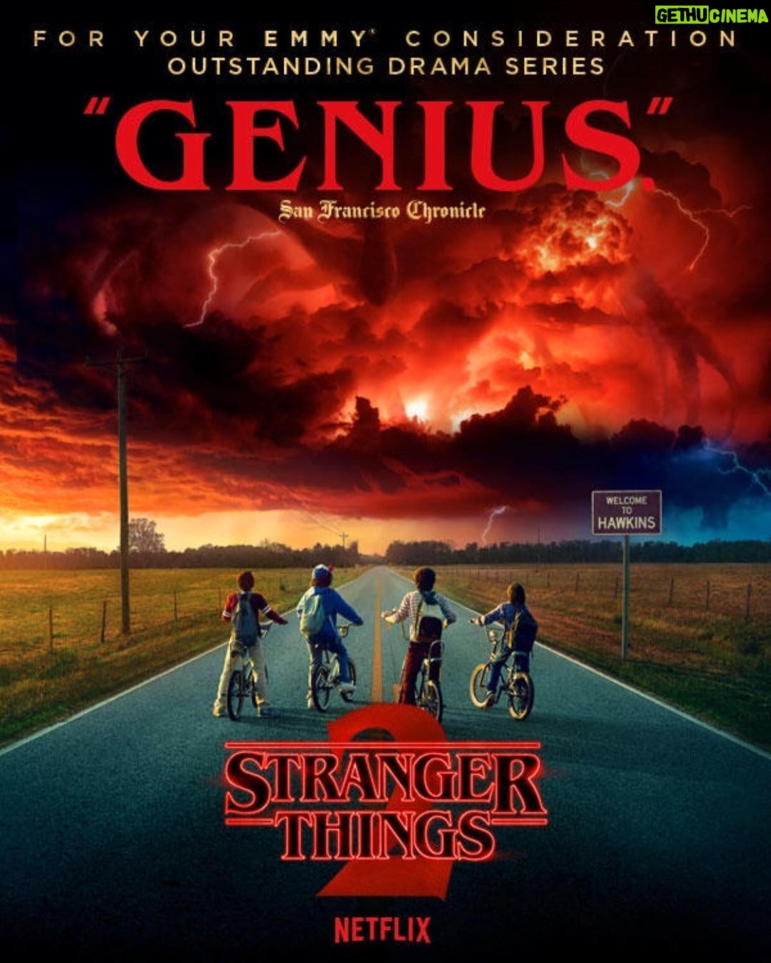 Sadie Sink Instagram - I’ve learned so much being a part of this incredible show. @strangerthingstv #emmy #fyc @netflix