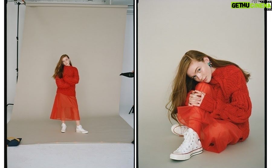 Sadie Sink Instagram - Thank you @wmag ❤️ link in bio