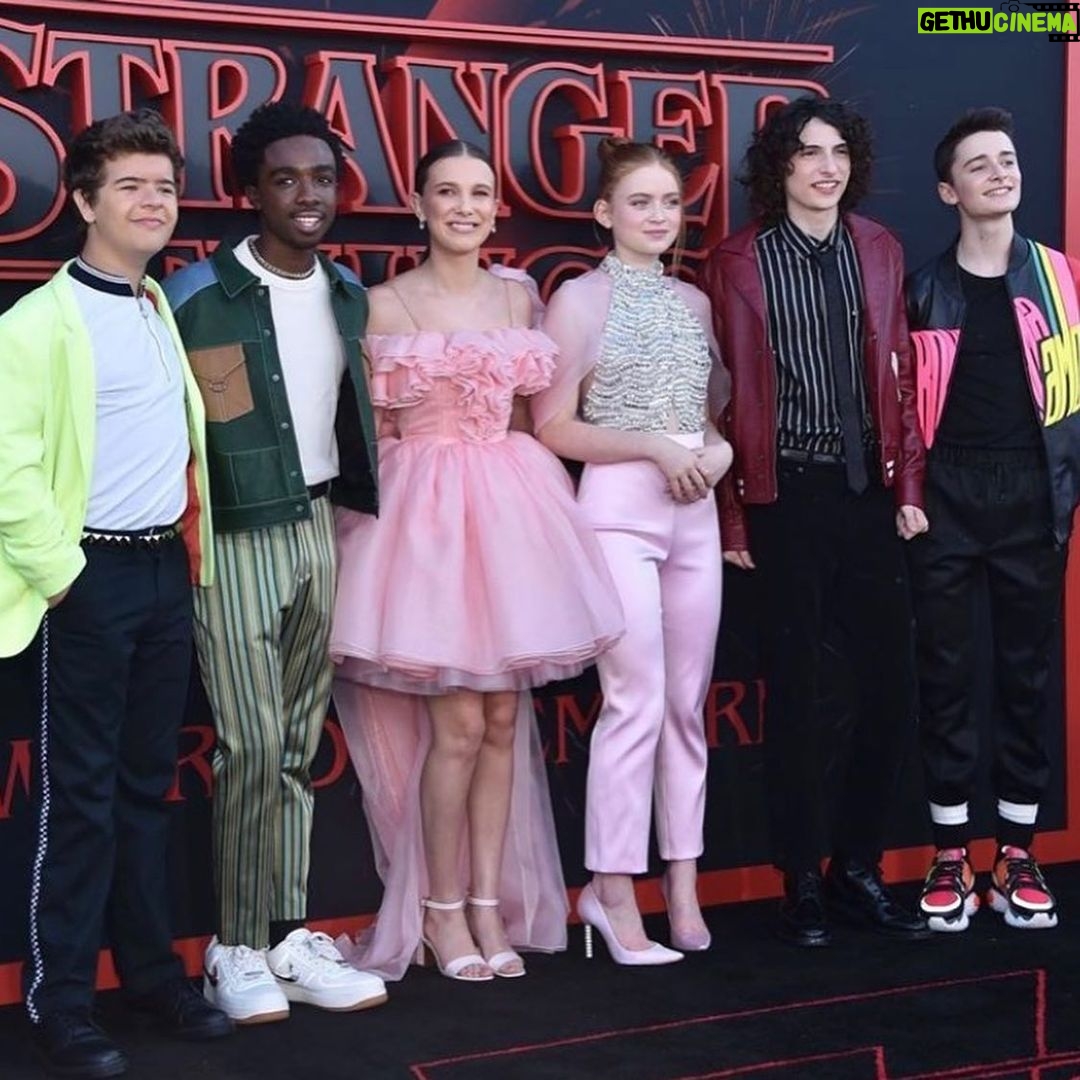 Sadie Sink - 2.7 Million Likes - Thank you @prada for this custom dream look. Congrats to the cast and crew on another amazing season :)