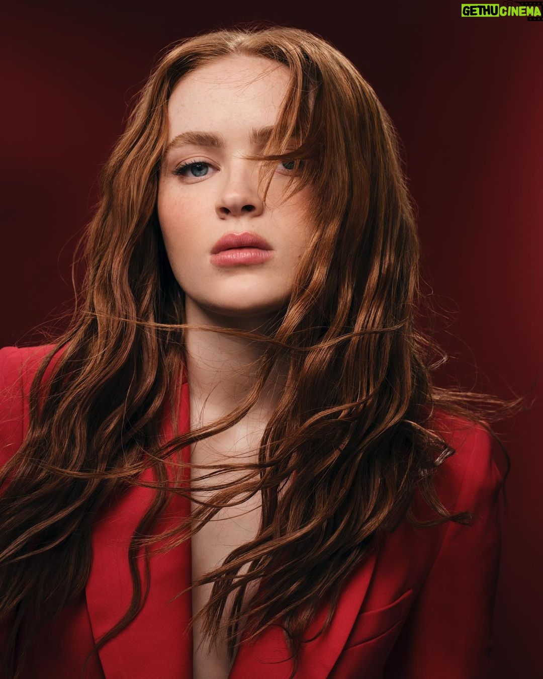 Sadie Sink - 2.4 Million Likes - Happy to announce I am joining @armanibeauty as their newest global ambassador #armanibeauty