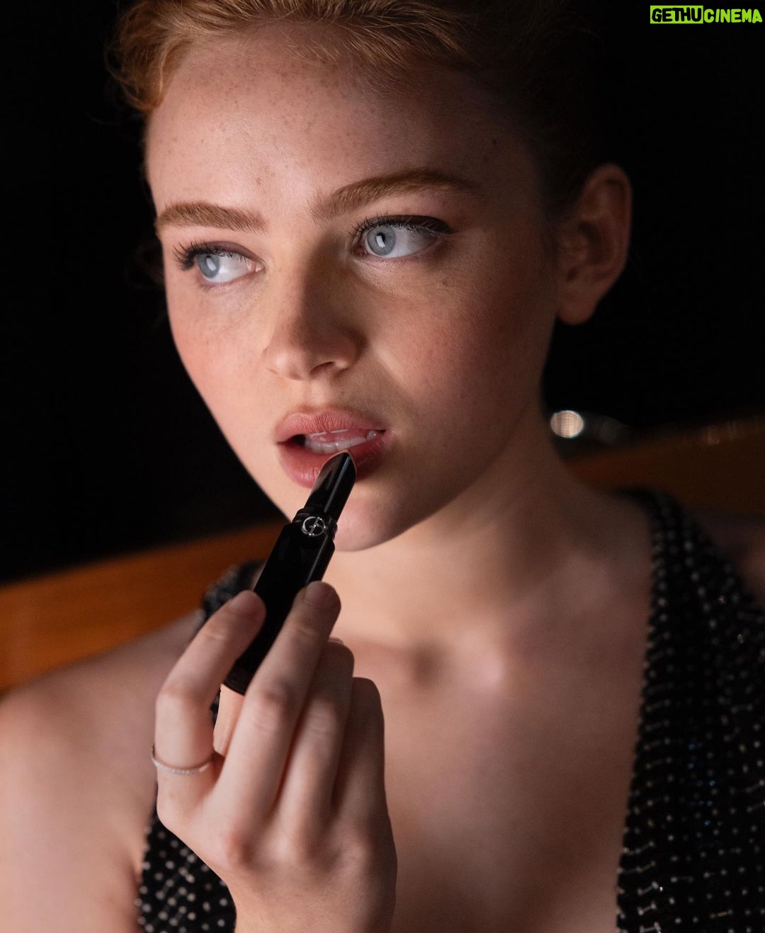 Sadie Sink - 2.5 Million Likes - Venice with @armanibeauty #Armanibeauty #ArmaniMakeup